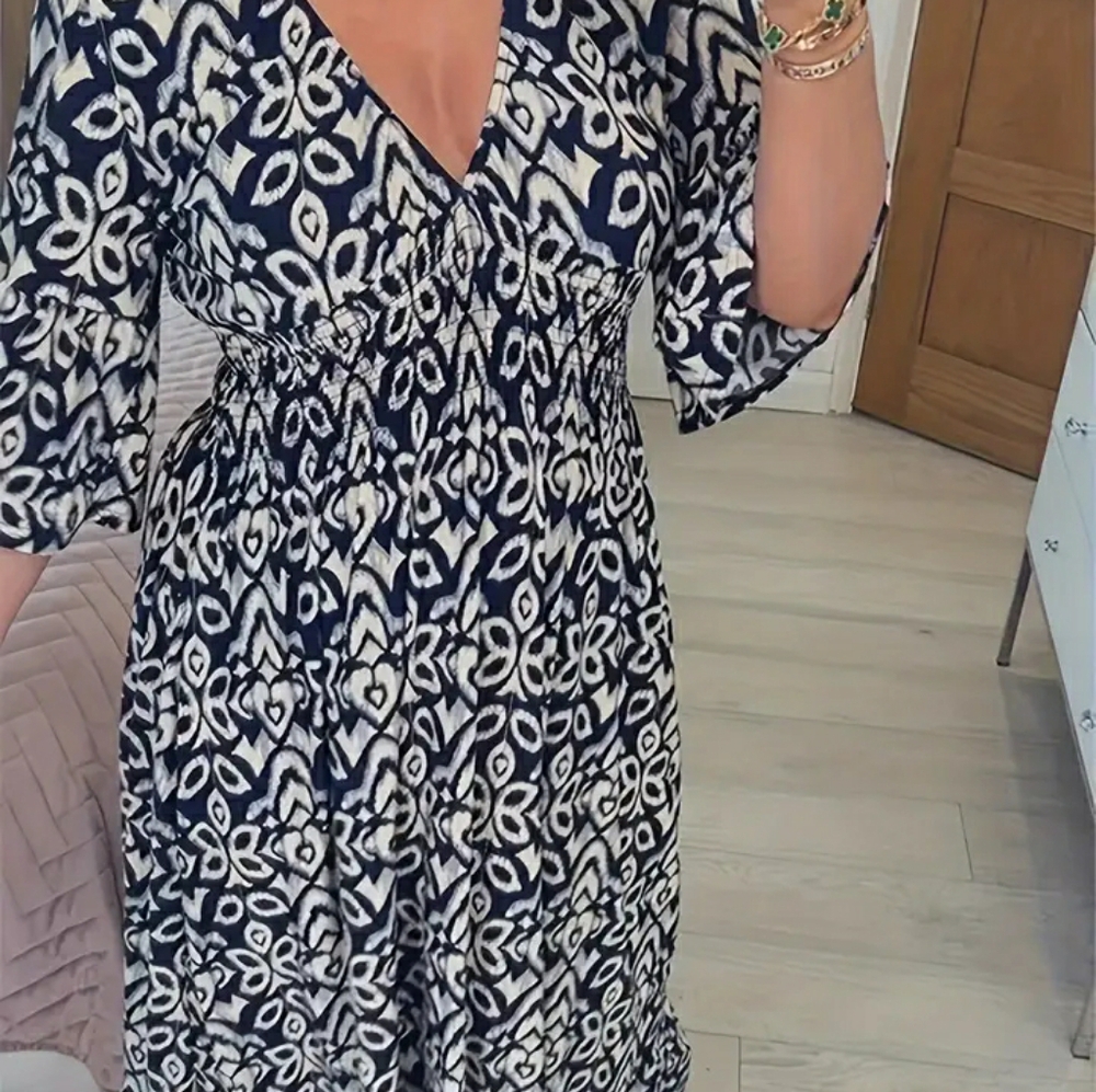 3/4 Sleeve Dress